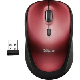 Resim Trust 24550 Kablosuz Sessiz Mouse Kırmızı 