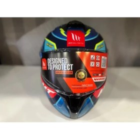 Resim mt Helmets Targo S Diogo Moreira C7 