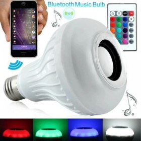 Resim Shopwave Kumandalı Bluetooth LED Ampul 