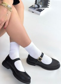 Resim No 35 Yokox Siyah Cilt Oxford Ayakkabı - Lisinya 