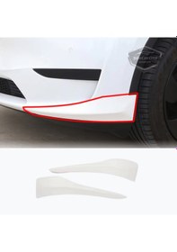 Resim Üniversal Her Araca Uyumlu Esnek Tampon Köşesi Koruma Bandı Tampon Köşe Koruyucu Şerit Yumuşak Bant 2 Parça Beyaz 35 Cm 00 Şüscaroto Aksesuar 