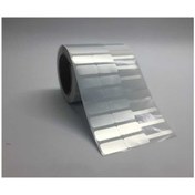 Resim 15x90 Silver Mat Kuyumcu Etiketi 1250'li Sarım Rulo 