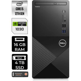Resim Dell Vostro 3910MT Intel Core I5 12400 16GB 4tb SSD GT1030/4GB W11H N7519VDT3910 & Masaüstü Bilgisayar & Per4 USB Bellek N7519VDT3910P365 