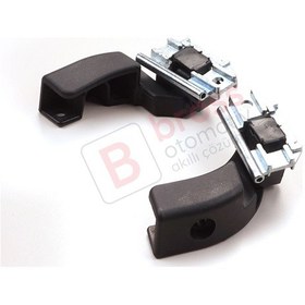 Resim Peugeot 206 206+ 207 İçin Sunroof Bakalit Cam Kaldırma Parça Seti 