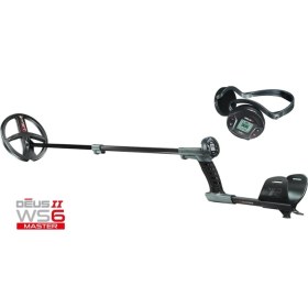 Resim XP Dedektör Xp Ws6 Master Dedektör (Ws6 Kablosuz Kulaklık ve 22CM Fmf Başlık Ile) Siyah 