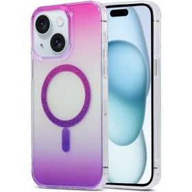 Resim Cbtx Iphone Uyumlu 15 Sihirli Elmas Blu-ray Magsafe Telefon Kılıfı 