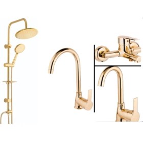 Resim Moda Mix Detroıt Gold Duş ve Batarya Seti 
