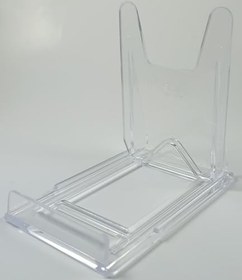 Resim Pleksi Ürün Teşhir Ayağı Sürgülü Stand 105x90x65mm Çerçeve Tabak Telefon Tıraş Makinesi Şövale (15 ADET) 