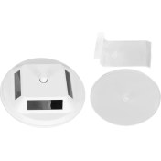 Resim Güneş Enerjili Pikap Profesyonel 360 Derece Elektrikli Dönen Ekran Standı 2.2lb Kapasite Fotoğraf Ürünleri Ekranı (Yurt Dışından) 