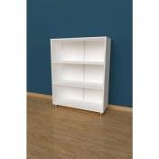 Resim 3G Tasarım Çok Amaçlı Ofis Dolabı, Dosya Dolabı, Kitaplık 3G-007-AD-BEYAZ/90x35x116h 
