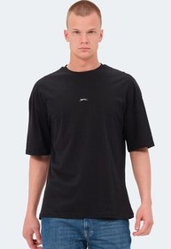 Resim Slazenger VENETIA I Erkek Tişört Siyah 
