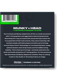 Resim Jim Dunlop KRHCN1065-7 Korn Heavy Core Takım Elektro Gitar Teli ( 