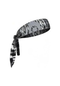 Resim Tongxida Spor Terleme Engelleme Bandı - Buz Ipi Dokuma, Nefes Alır, Hızlı Kuruyan, Bisiklet, Koşu, Yoga İçin Bağcıklı Model - Gri 