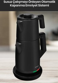 Resim GoldMaster SuperLux Siyah 18 Parça Avantajlı Elektronik Evlilik Paketi Elektrikli Mutfak Çeyiz Seti 