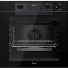 Resim Ferre QEP64CS + ED035 + D063SA Steam Plus 75 Serisi 3'Lü Cam Ankastre Set 