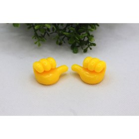 Resim Tezcan Aksesuar 2'Li Çok Fonksiyonlu Yapışkanlı El Şeklinde Kablo Tutucu Düzenleyici Sabitleyici 