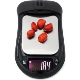 Resim Motto Ticaret Hassas Terazi 200 gr 0.01 gr Mouse Cep Terazisi (5517) 