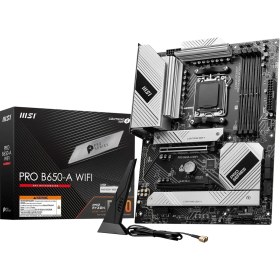 Resim Mena Rise Msı Pro B650-A Wıfı Am5 Ddr5 7600MHZ(OC) HDMI Dp 3x M.2 USB 20 Gbps 2.5g Lan Wı-Fı 6e Atx 