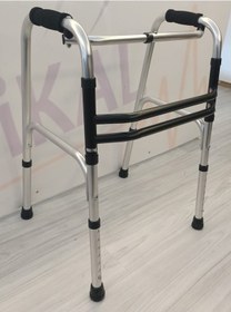 Resim Walker Yürüteç Alüminyum Walker Hareketli Walker Katlanır Wolker 