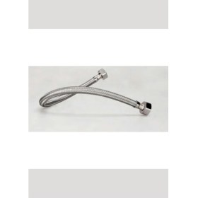 Resim Isra 3/8 x 3/8 50 cm Çelik Spiral Klozet Bağlantı Hortumu Flex Çelik 