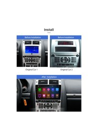 Resim Peugeot 407 2004-2008 Uyumlu Multimedya Navigasyon Usb Kamera Carplayer 6 Ram 