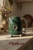 Resim Fressi Isı Göstergeli Retro Kettle Su Isıtıcısı 1,7 Litre Fr-kt05 Vintheat 
