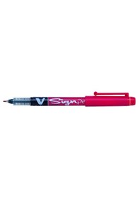Resim Pilot V-Signpen Imza Kalemi - Kırmızı 