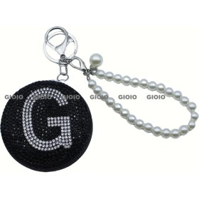 Resim Silver1 Gıoıo Yeni Mini Taşınabilir Kozmetik Ayna Kolye Anahtarlık Çanta Aksesuarları Kolye Dıy Anahtarlık (Yurt Dışından) 