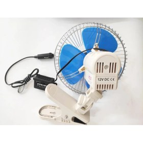 Resim Replax Oto Vantilatör 12 Volt 8 Inç Mandallı Çakmaklık Girişli 6400304 