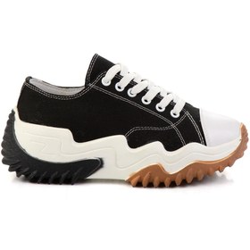 Resim Bambi Siyah Kadın Sneaker K01026300018 