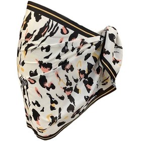 Resim Tarzını Seç Kısa Pareo - Leopar Model 150x50 Cm Çok Renkli 