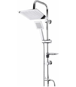 Resim Duş Seti | Çiftli Yağmurlama Robot Duş Sistemi Diğer 