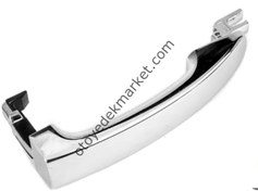 Resim Ford Ranger (2011-2015) Dış Kapı Kolu Arka Sol (Krom) (İthal) 