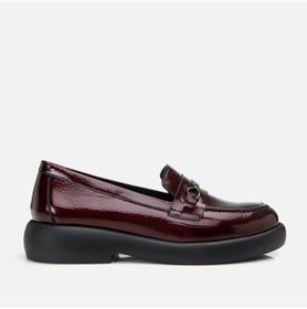 Resim Hotiç Hakiki Deri Bordo Kadın Tokalı Loafer 01ayh306800a780 Bordo-burgundy Bordo 