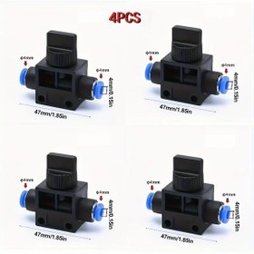 Resim Willowhaven Hvff-8mm 4 Adet Nikel Plastik Hava Valfi 4-12mm Hvac Sistemleri 