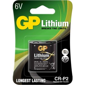 Resim GP CRP2 6V Lityum Fotoğraf Makinesi Pili 