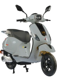 Resim Motolüx E-Vintage Elektrikli Motosiklet Gri 