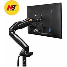 Resim North Bayou NB F80 Tek Kol Amortisörlü 17-30" Masa Monitör Tutucu 