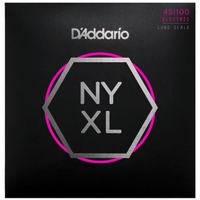 Resim Daddario NYXL45100 Bas Gitar Tel Seti | NYXL Nickel Wound, .045-.100 