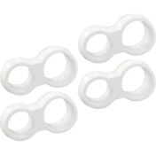 Resim Kapı Kolu Stoperi Beyaz Kol Tamponu 4 Adet 