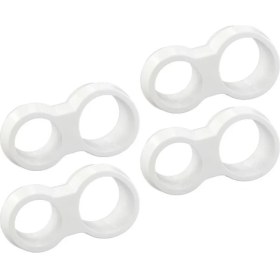 Resim Kapı Kolu Stoperi Beyaz Kol Tamponu 4 Adet 