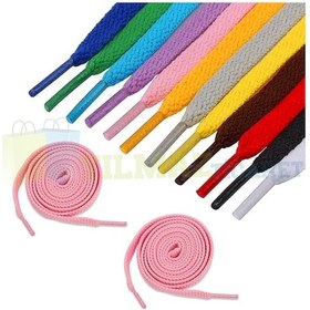 Resim Spor Ayakkabı Bağcığı Yassı 120 Cm 1 Çift 