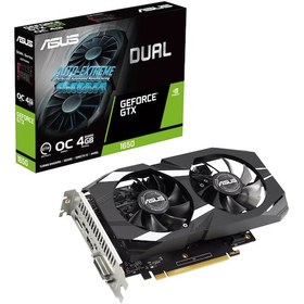 Resim ASUS GEFORCE DUAL-GTX1650-O4GD6-P-V2 4GB GDDR6 128BIT 1XHDMI 1XDP 1XDVI EKRAN KARTI AE110ASU0319