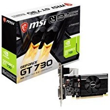 Resim MSI GeForce GT 730 N730K-2GD3/LP 2 GB 64 Bit GD3 Ekran Kartı 