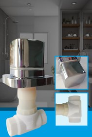 Resim Dahaus Kare Ankastre Sıva Altı Stop Vana Valf Yarım Parmak 1/2 20 Mm 