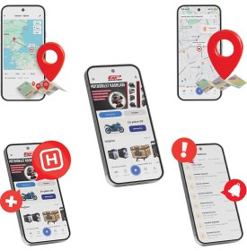 Resim Gp Kompozit GP Garaj TKP001 Motosiklet Takip Ve Güvenlik Sistemi + Blokaj Sistemi + 1 Yıllık Lisans 