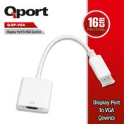 Resim QPORT Q-DP-VGA DISPLAY PORTUNDAN VGA ÇEVİRİCİ 