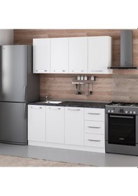 Resim Minar 160 Cm Mutfak Dolabı Beyaz 160-b1 