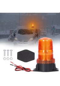Resim Fosenze Araç Acil Uyarı Işığı Kırmızı 12-30v Led Flaşlı Emniyet Sinyali Ip65 Dayanıklı Inşaat Taşıtları 