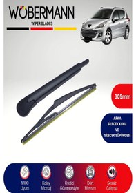 Resim Wöbermann Peugeot 207 Sw 2007-2013 Arka Silecek Kolu Ve Süpürgesi Komple 